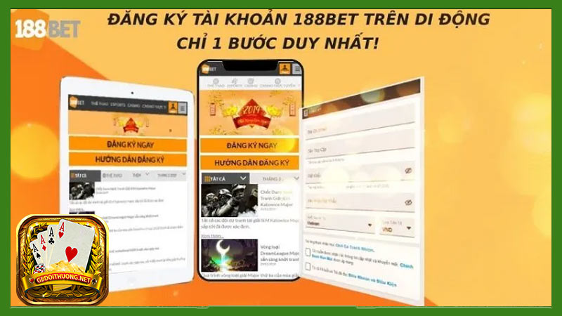 Điều kiện đăng ký tài khoản nhà cái 188bet khắt khe