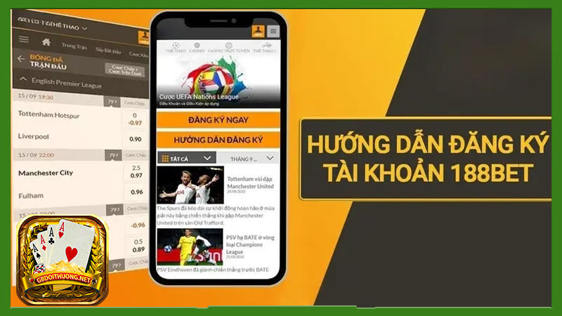 Hướng dẫn đăng ký 188bet chi tiết