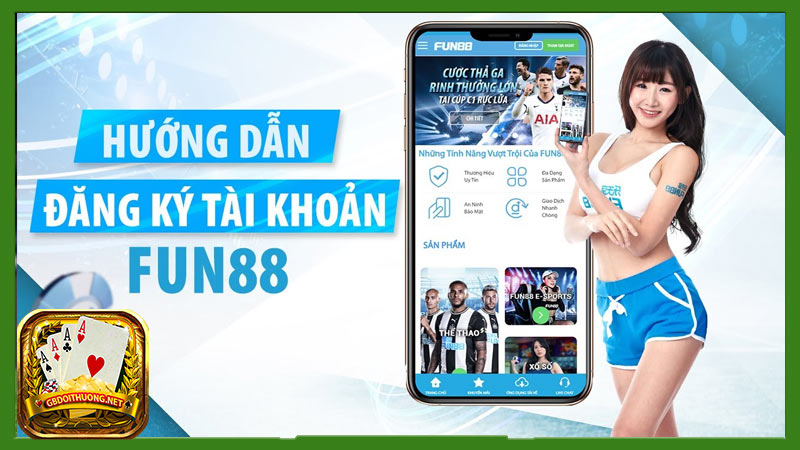 Hướng dẫn đăng ký tài khoản Fun88 trên điện thoại di động